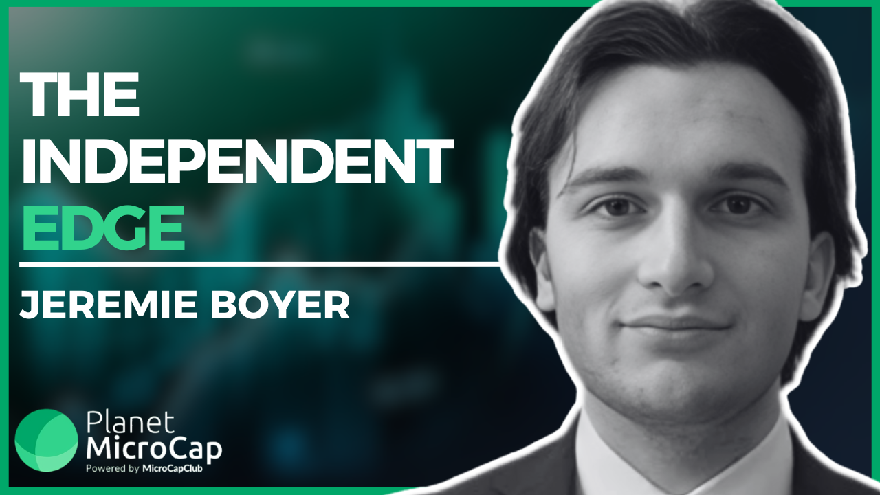 The Independent Edge with Jeremie Boyer, Co-Founder and Lead Research Analyst at Aurelion Research