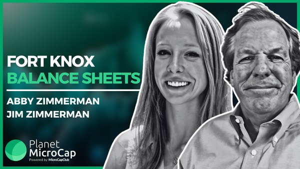 Fort Knox Balance Sheets with Jim Zimmerman and Abby Zimmerman, Lowell Capital Management
