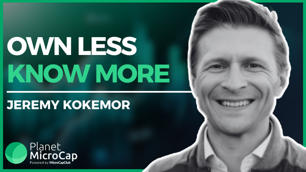 Own Less, Know More with Jeremy Kokemor, Founder and Portfolio Manager at Right Tail Capital